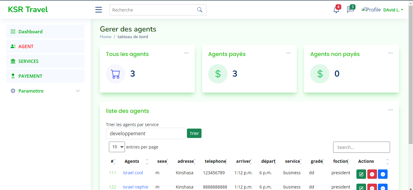 Employee Management System Preview